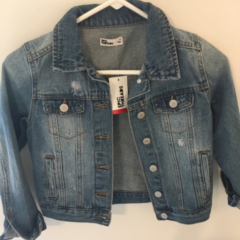 Epic Threads Denim Jacket - Kids Size M